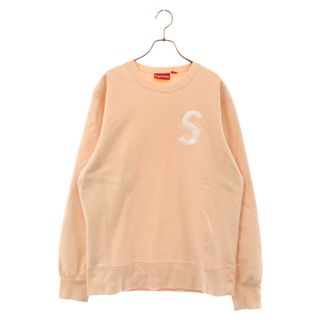 シュプリーム(Supreme)のSUPREME シュプリーム 16AW S LOGO Creneck Sweatshirt Sロゴ クルーネック スウェットトレーナー ピンク(スウェット)