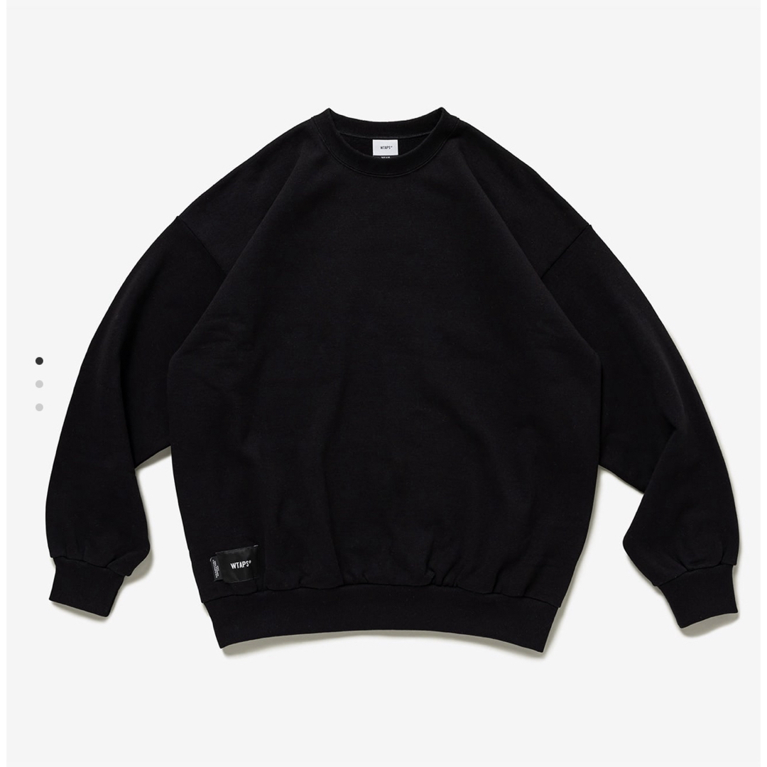 W)taps(ダブルタップス)のWTAPS 2023FW FORTLESS SWEATER BLACK Lサイズ メンズのトップス(スウェット)の商品写真