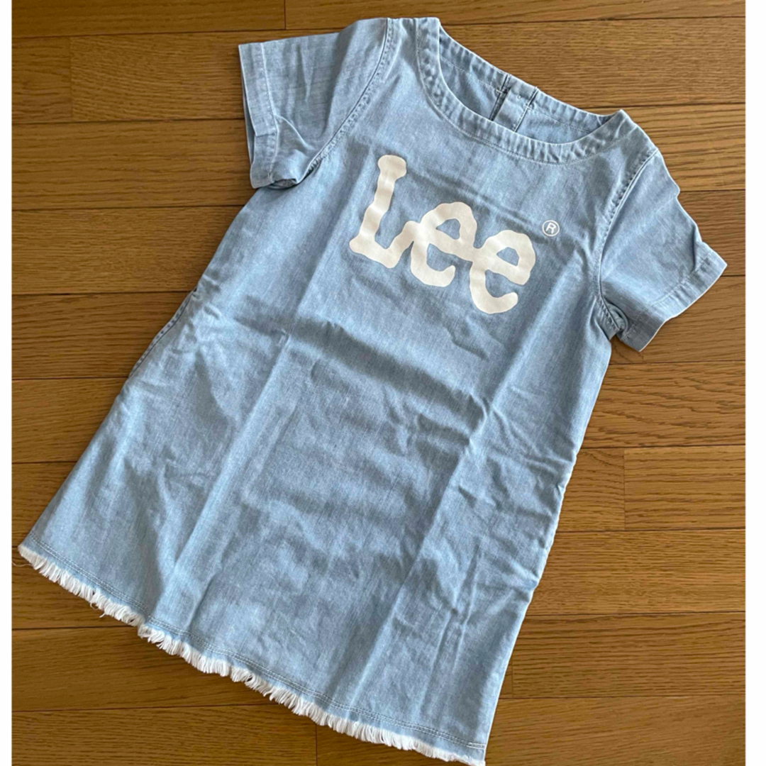 Lee(リー)の美品 120㎝ Lee ワンピース キッズ/ベビー/マタニティのキッズ服女の子用(90cm~)(ワンピース)の商品写真