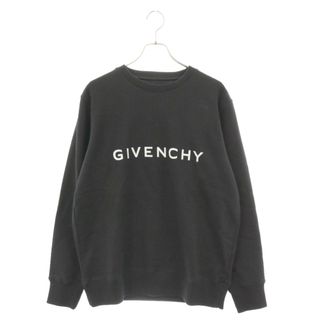 GIVENCHY - GIVENCHY ジバンシィ 23SS Archetype Slim Fit Sweatshirt BMJ0HA3YAC スリムフィットスウェットトレーナー ブラック