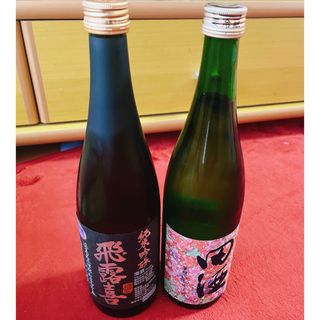 【即日発送◎】田酒　華想い　飛露喜　黒ラベル　日本酒　720ml 2本セット(日本酒)