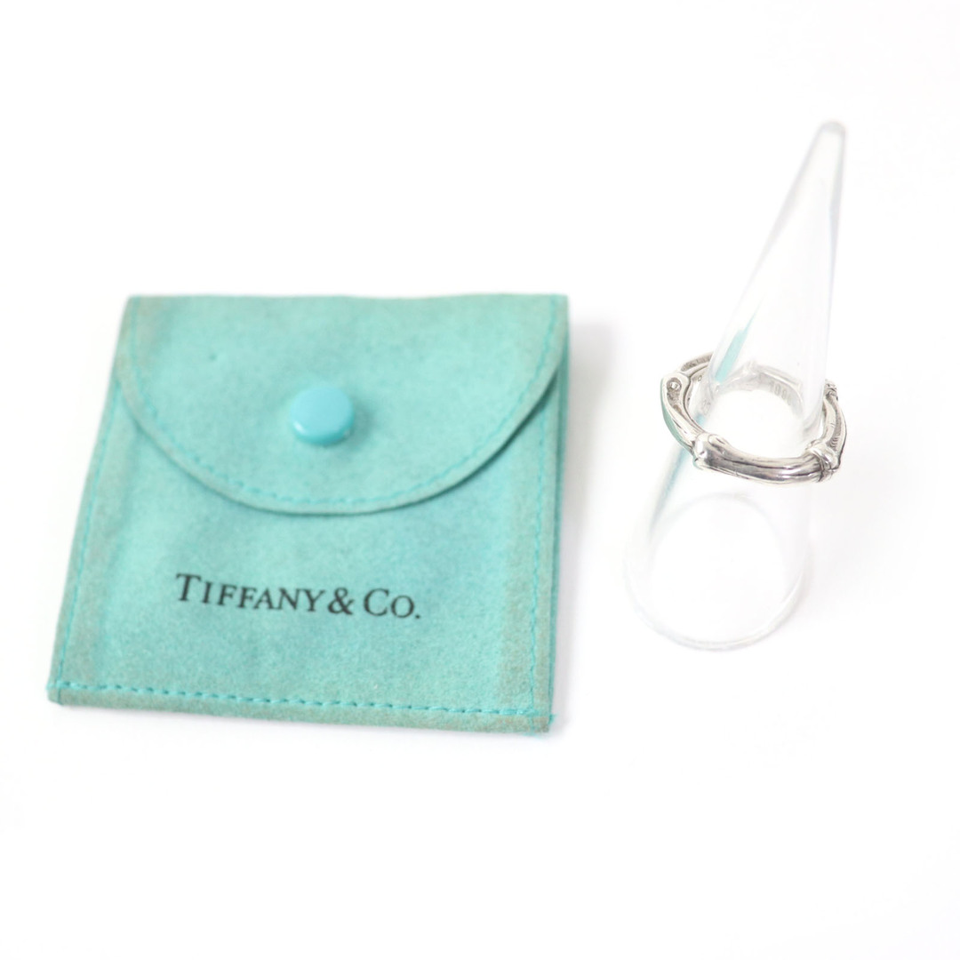 良品☆TIFFANY&Co. ティファニー バンブー AG925 アクセサリー リング・指輪 シルバー 10号 保存袋付き 重量5.6g レディース レディースのアクセサリー(リング(指輪))の商品写真