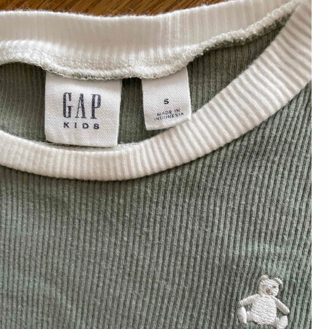 GAP Kids(ギャップキッズ)の115〜120㎝ gap ショート丈 トップス半袖 キッズ/ベビー/マタニティのキッズ服女の子用(90cm~)(Tシャツ/カットソー)の商品写真