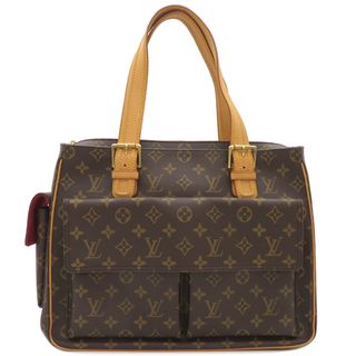 ルイヴィトン(LOUIS VUITTON)のルイヴィトン LOUIS VUITTON ハンドバッグ ミュルティプリ シテ モノグラムキャンバス モノグラム ゴールド金具 茶   M51162 MB0064【中古】(ハンドバッグ)