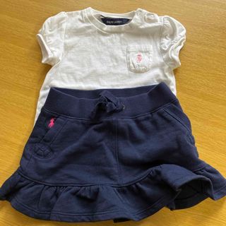 ラルフローレン(Ralph Lauren)のSakura様専用　まとめて　ラルフローレン　24M  スカート　半袖(Tシャツ/カットソー)