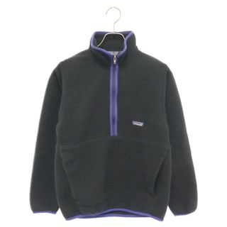 パタゴニア(patagonia)のPATAGONIA パタゴニア 99SS Synchilla Marsupial シンチラマースピアル ハーフジップ フリースジャケット ブラック 25735(フライトジャケット)