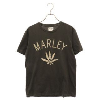 ワコマリア(WACKO MARIA)のWACKO MARIA ワコマリア MARLEY ガンジャ プリント半袖Tシャツ カットソー グレー(Tシャツ/カットソー(半袖/袖なし))