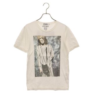 ヒステリックグラマー(HYSTERIC GLAMOUR)のHYSTERIC GLAMOUR ヒステリックグラマー × KURT CONBAIN pick me pick me yeah × カートコバーン フォトプリント 半袖Tシャツ カットソー ホワイト 0211CT03(Tシャツ/カットソー(半袖/袖なし))