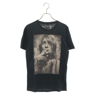 ヒステリックグラマー(HYSTERIC GLAMOUR)のHYSTERIC GLAMOUR ヒステリックグラマー × KURT COBAIN GRANDMA TAKE ME HOME × カートコバーン フォトプリント半袖Tシャツ カットソー ブラック 4CT-4631(Tシャツ/カットソー(半袖/袖なし))