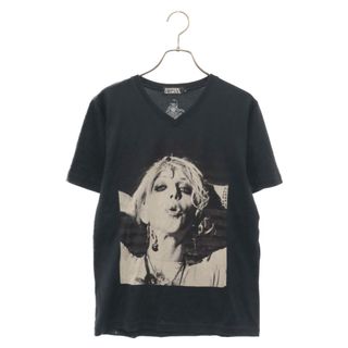 ヒステリックグラマー(HYSTERIC GLAMOUR)のHYSTERIC GLAMOUR ヒステリックグラマー COURTNEY LOVE コートニーラブ フォトプリント 半袖Tシャツ カットソー ブラック 0241CT23(Tシャツ/カットソー(半袖/袖なし))