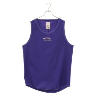 シャリーフ(SHAREEF)のSHAREEF シャリーフ 19SS MILAN RIB TANK TOP NOISE プリント タンクトップ パープル 19535024(タンクトップ)