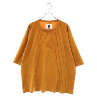 シャリーフ(SHAREEF)のSHAREEF シャリーフ 23SS TRICOT FABRIC S/S T-SHIRTS トリコット ファブリック 半袖Tシャツイエロー 23535033(シャツ)