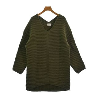 アクネストゥディオズ(Acne Studios)のAcne Studios アクネストゥディオズ ワンピース XXS カーキ 【古着】【中古】(ひざ丈ワンピース)