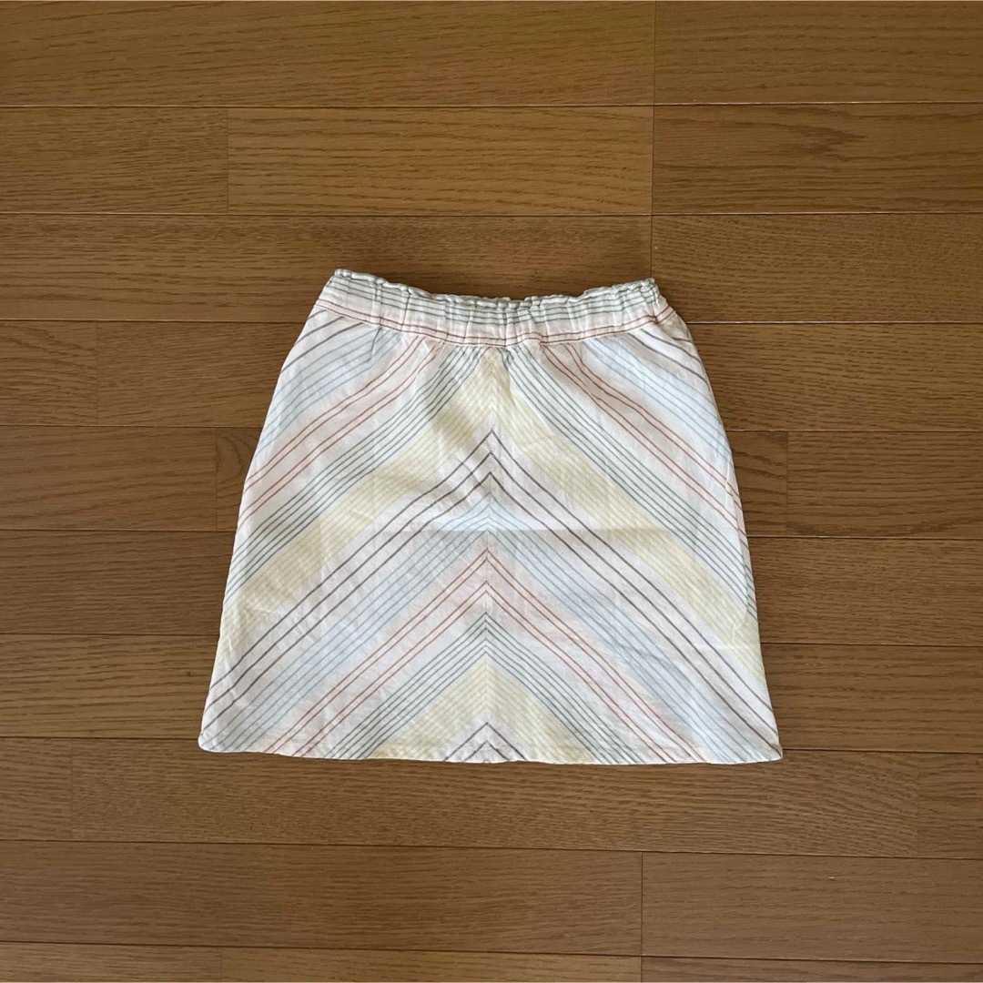 BEAMS(ビームス)の美品 100㎝ BEAMS mini スカート裏地パンツ付き キッズ/ベビー/マタニティのキッズ服女の子用(90cm~)(スカート)の商品写真