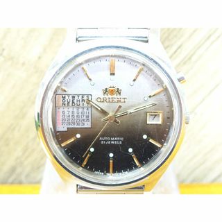 オリエント(ORIENT)のK渋123/ ORIENT オリエント 腕時計 自動巻 稼働 カレンダー(腕時計(アナログ))