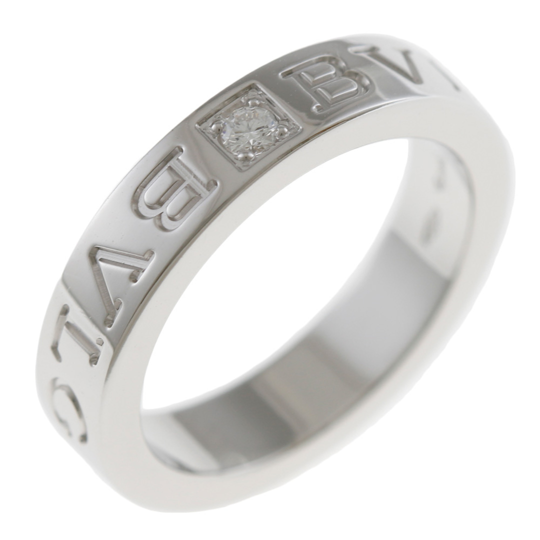 BVLGARI(ブルガリ)のブルガリ ブルガリブルガリ リング 指輪 8.5号 18金 K18ホワイトゴールド ダイヤモンド レディース BVLGARI  中古 レディースのアクセサリー(リング(指輪))の商品写真