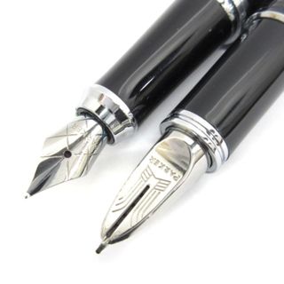 パーカー(Parker)のパーカー 2本セット 万年筆 インジェニュイティ 5th ブラック(ペン/マーカー)