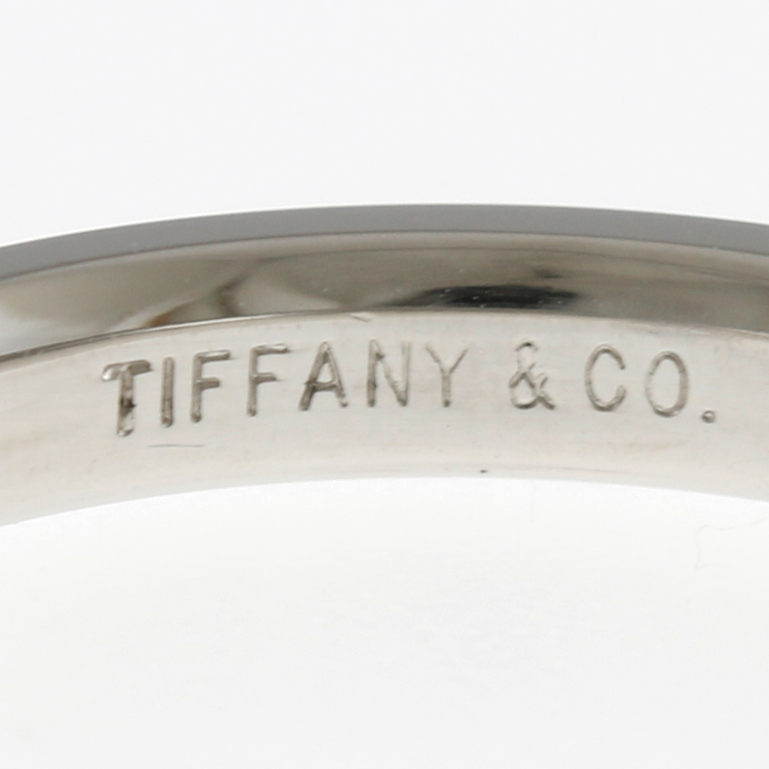 Tiffany & Co.(ティファニー)のティファニー スタッキング バンド リング 指輪 11.5号 Pt950プラチナ ダイヤモンド レディース TIFFANY&Co.  中古 レディースのアクセサリー(リング(指輪))の商品写真