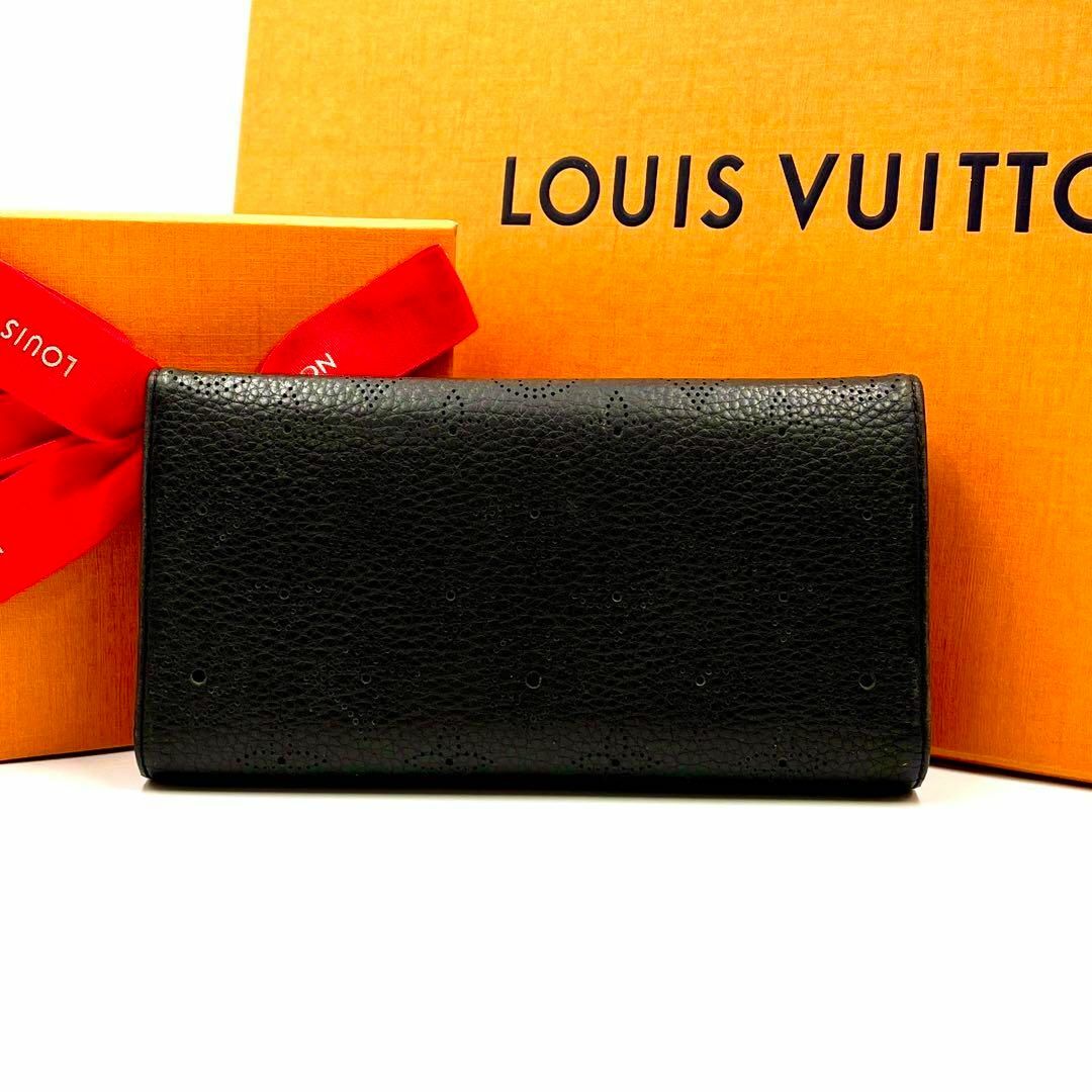 LOUIS VUITTON(ルイヴィトン)の✨超美品✨　 マヒナ ポルトフォイユ アメリア　ノワール レディースのファッション小物(財布)の商品写真