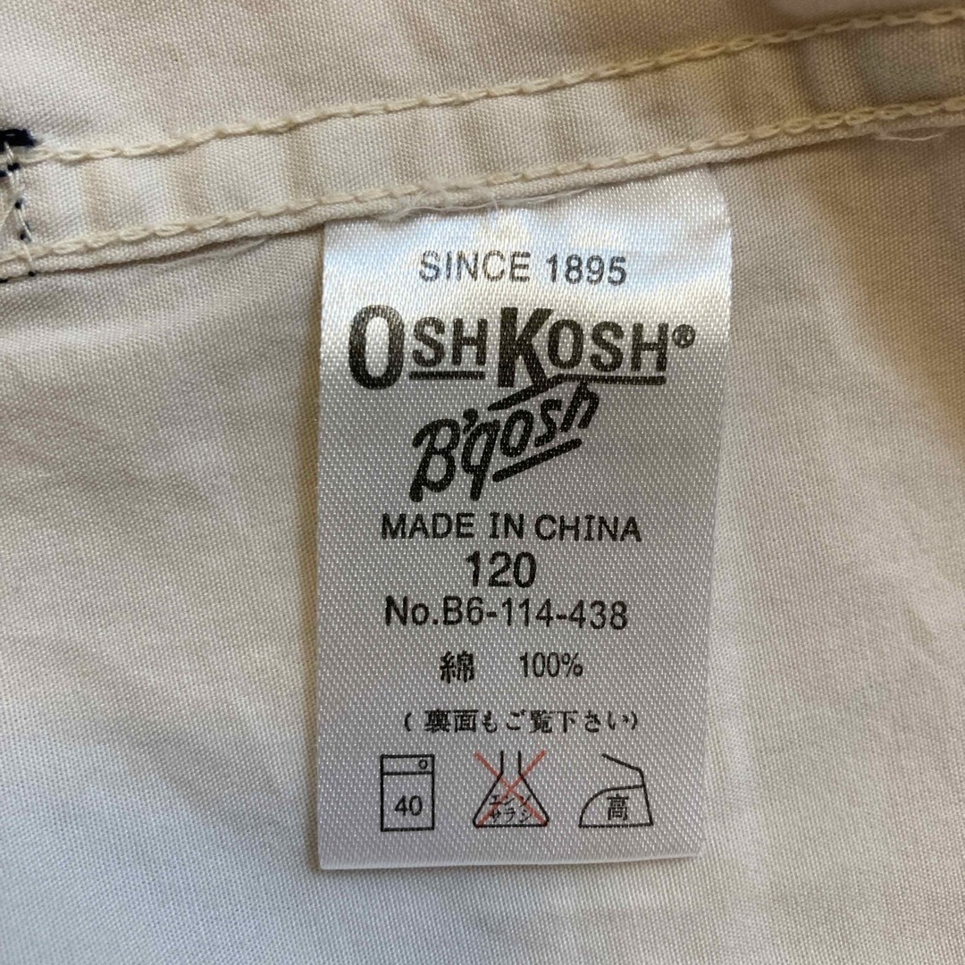 OshKosh(オシュコシュ)の半袖シャツ キッズ/ベビー/マタニティのキッズ服男の子用(90cm~)(ブラウス)の商品写真