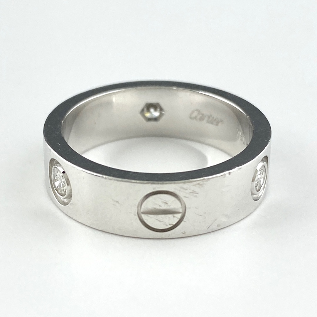 Cartier(カルティエ)のカルティエ ラブリング ダイヤモンド 13号 750 【中古】 レディースのアクセサリー(リング(指輪))の商品写真