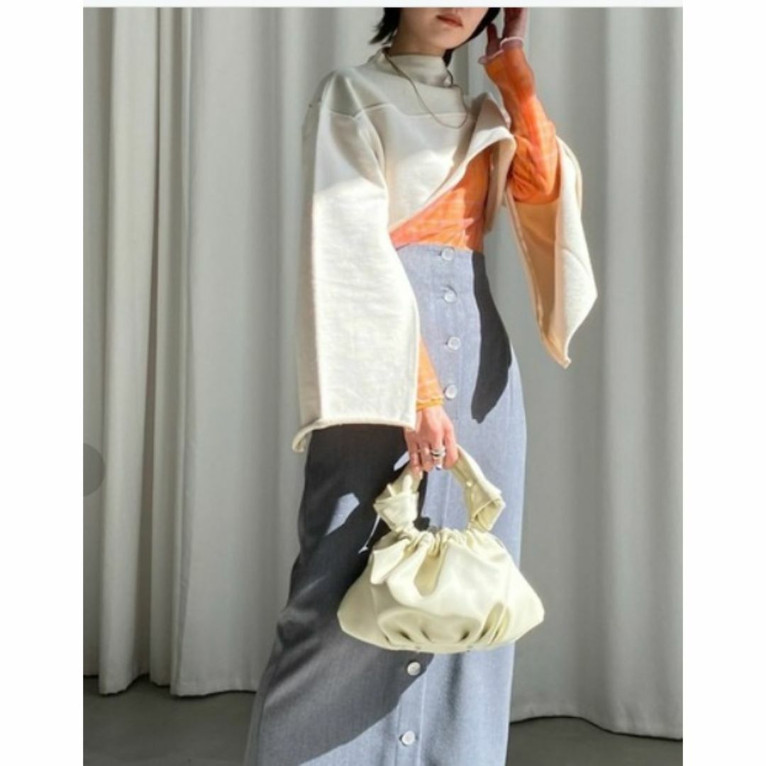 Ameri VINTAGE - 着2回 OPEN SLEEVE LAYERED SWEATブラック Ameri VINTAGE - 着2回 OPEN SLEEVE LAYERED SWEATブラックの