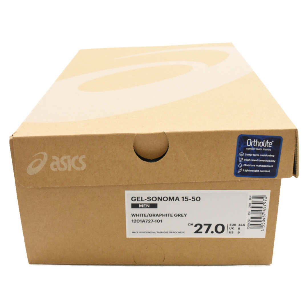 asics(アシックス)のASICS アシックス Gel-Sonoma 15-50 ゲルソノマ ローカットスニーカー ベージュ US9/27.5cm 1201A727-101 メンズの靴/シューズ(スニーカー)の商品写真