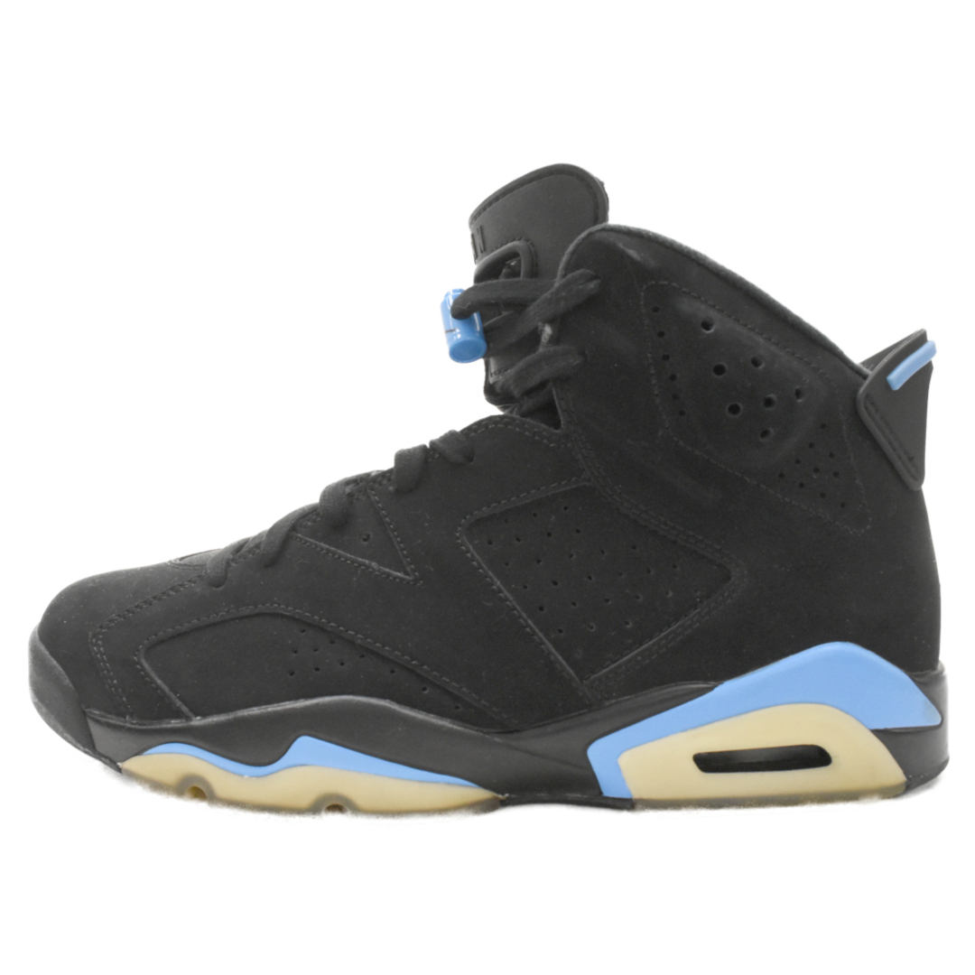 NIKE(ナイキ)のNIKE ナイキ AIR JORDAN 6 RETRO UNC エアジョーダン6レトロ ハイカットスニーカー 384664-006 US10/28.0cm ブラック メンズの靴/シューズ(スニーカー)の商品写真