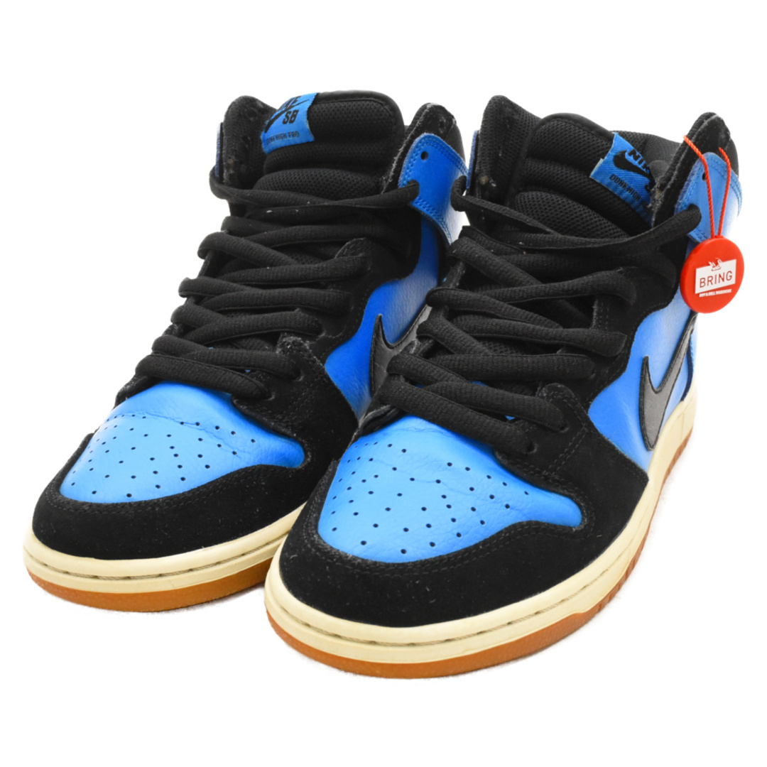 NIKE(ナイキ)のNIKE SB ナイキエスビー SB Dunk High Blue Hero 305050-470 SB ダンク ハイ ブルー ヒーロー ハイカットスニーカー ブルー US9/27cm メンズの靴/シューズ(スニーカー)の商品写真