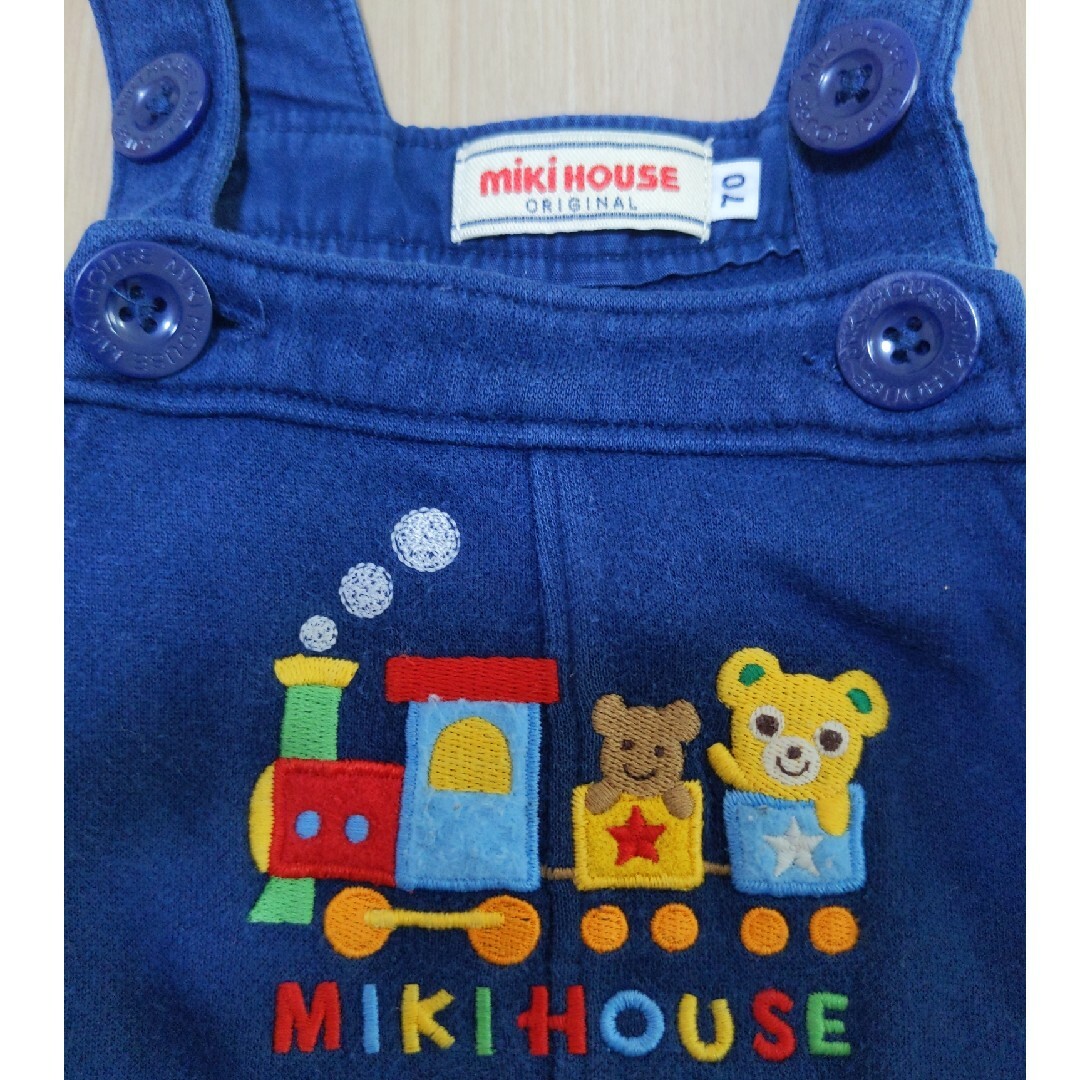 mikihouse(ミキハウス)のmikihouse ロンパース 70 キッズ/ベビー/マタニティのベビー服(~85cm)(ロンパース)の商品写真