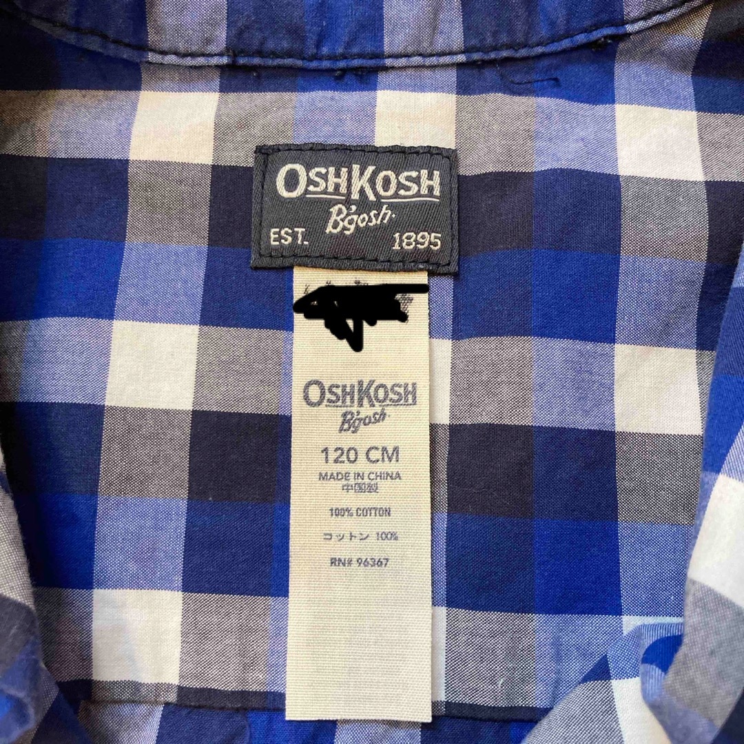 OshKosh(オシュコシュ)の長袖シャツ キッズ/ベビー/マタニティのキッズ服男の子用(90cm~)(ブラウス)の商品写真