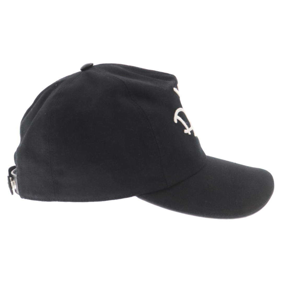 Dior(ディオール)のDIOR ディオール 22AW ×Travis Scott CACTUS JACK ブラック DIOロゴ刺繍ベースボールキャップ トラヴィススコット 帽子 933C902N4511 メンズの帽子(キャップ)の商品写真