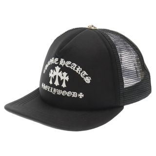 クロムハーツ(Chrome Hearts)のCHROME HEARTS クロムハーツ King Taco Trucker Cap キングタコ セメタリークロス トラッカーメッシュキャップ 帽子 ブラック(キャップ)