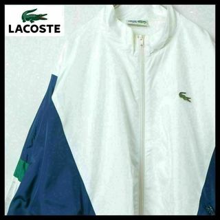 LACOSTE - 【希少】ラコステ ブルゾン アウター スポーツ 刺繍ロゴ 古着 70s 入手困難