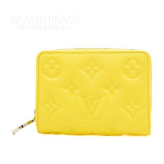 ルイヴィトン(LOUIS VUITTON)のルイ･ヴィトン モノグラムクッサン ポルトフォイユルー 二つ折り財布 ラム イエ(財布)