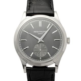 パテックフィリップ(PATEK PHILIPPE)のパテック・フィリップ PATEK PHILIPPE カラトラバ 6119G-001 グレー文字盤 中古 腕時計 メンズ(腕時計(アナログ))