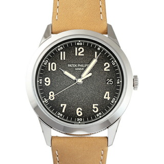 パテックフィリップ(PATEK PHILIPPE)のパテック・フィリップ PATEK PHILIPPE カラトラバ 5226G-001 ブラック文字盤 中古 腕時計 メンズ(腕時計(アナログ))