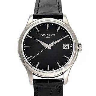 パテックフィリップ(PATEK PHILIPPE)のパテック・フィリップ PATEK PHILIPPE カラトラバ 5227G-010 ブラック文字盤 中古 腕時計 メンズ(腕時計(アナログ))