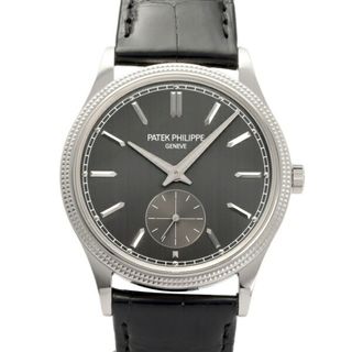 パテックフィリップ(PATEK PHILIPPE)のパテック・フィリップ PATEK PHILIPPE カラトラバ 6119G-001 グレー文字盤 中古 腕時計 メンズ(腕時計(アナログ))