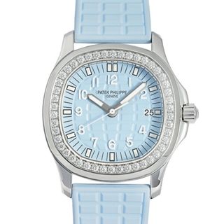 パテックフィリップ(PATEK PHILIPPE)のパテック・フィリップ PATEK PHILIPPE アクアノート 5067A-017 ライトブルー文字盤 中古 腕時計 メンズ(腕時計(アナログ))