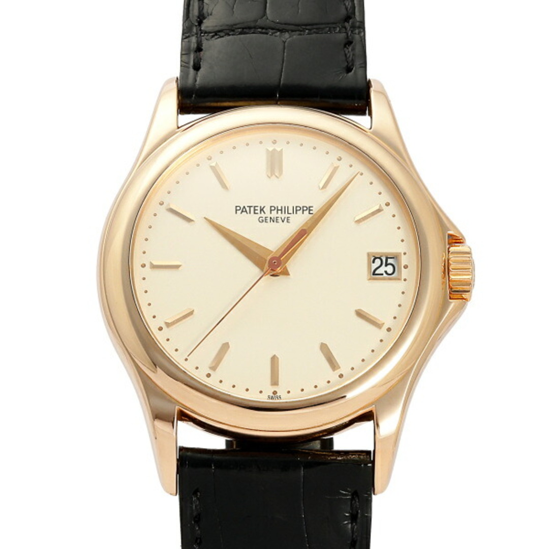 PATEK PHILIPPE(パテックフィリップ)のパテック・フィリップ PATEK PHILIPPE カラトラバ 5127R-001 シルバー文字盤 中古 腕時計 メンズ メンズの時計(腕時計(アナログ))の商品写真