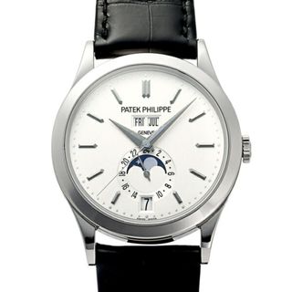 パテックフィリップ(PATEK PHILIPPE)のパテック・フィリップ PATEK PHILIPPE コンプリケーション 5396G-011 オパーリンシルバー文字盤 中古 腕時計 メンズ(腕時計(アナログ))