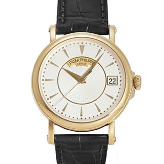 パテックフィリップ(PATEK PHILIPPE)のパテック・フィリップ PATEK PHILIPPE カラトラバ オフィサー 未開封 5153J-001 オパーリンシルバー文字盤 中古 腕時計 メンズ(腕時計(アナログ))