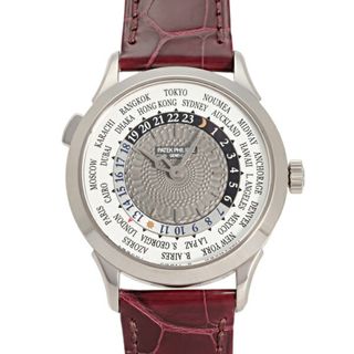 パテックフィリップ(PATEK PHILIPPE)のパテック・フィリップ PATEK PHILIPPE コンプリケーション ワールドタイム 5230G-001 シルバー/グレー文字盤 中古 腕時計 メンズ(腕時計(アナログ))