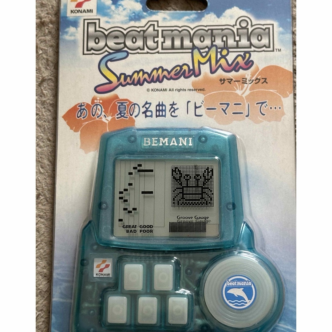 KONAMI(コナミ)のビーマニポケット　summer MIX  エンタメ/ホビーのゲームソフト/ゲーム機本体(携帯用ゲーム機本体)の商品写真