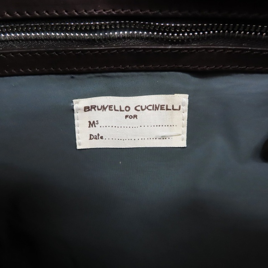 BRUNELLO CUCINELLI(ブルネロクチネリ)のブルネロクチネリ 型押しレザー 2WAY トートバッグ ショルダーバッグ レディースのバッグ(トートバッグ)の商品写真