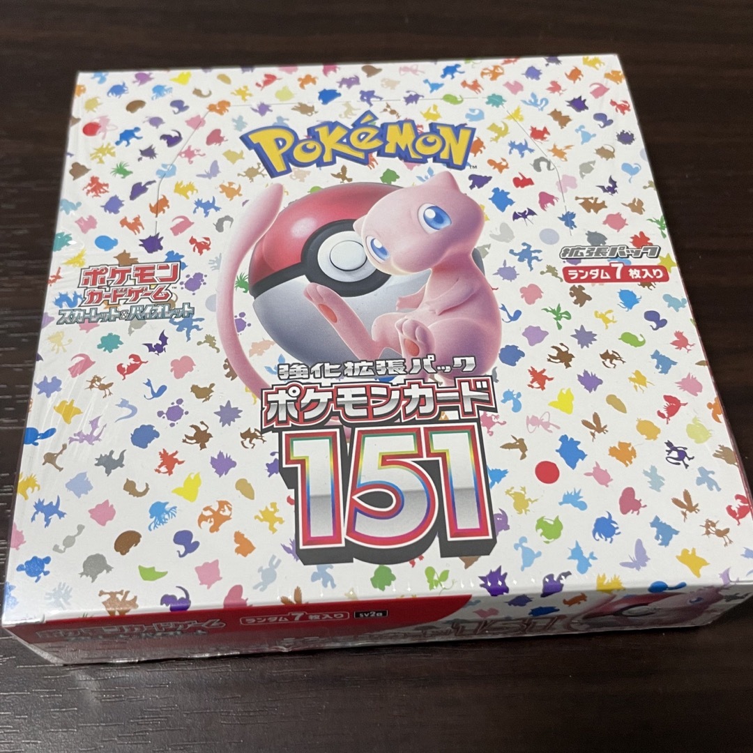ポケモンカード151 1BOX シュリンク付き未開封 ポケモンカード151 1BOX シュリンク付き未開封