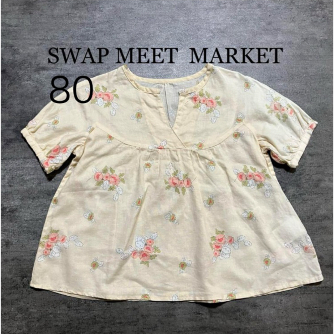 SWAP MEET MARKET(スワップミートマーケット)の80サイズ swap meet market キッズ/ベビー/マタニティのキッズ服女の子用(90cm~)(ブラウス)の商品写真