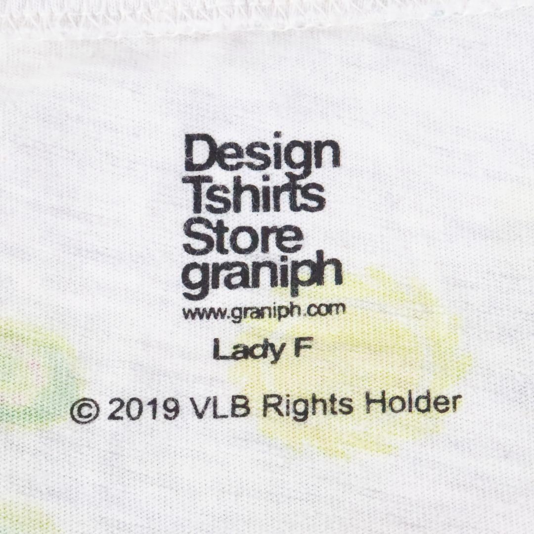 Design Tshirts Store graniph(グラニフ)のDesign Tshirts Store graniph　デザインTシャツストアグラニフ　グラニフ　ワンピース　マルチ　白　黄　フリー レディースのワンピース(ひざ丈ワンピース)の商品写真