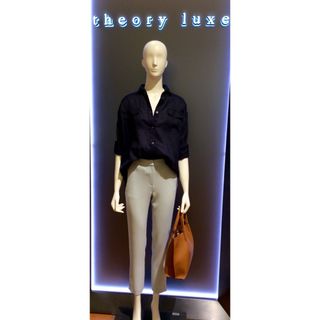 セオリーリュクス(Theory luxe)の【美品】セオリーリュクス　シースルーブラウス(シャツ/ブラウス(長袖/七分))